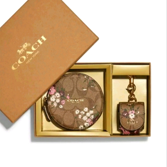 Coach Other - NEW in Box COACH Boxed Tech Organizer & Wireless Earpod Bag Airpods Coin Purse